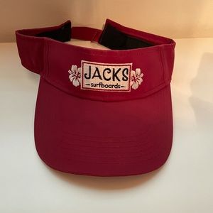 Jack surf shop visor